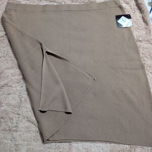 Target Asymmetrical Tan Skirt